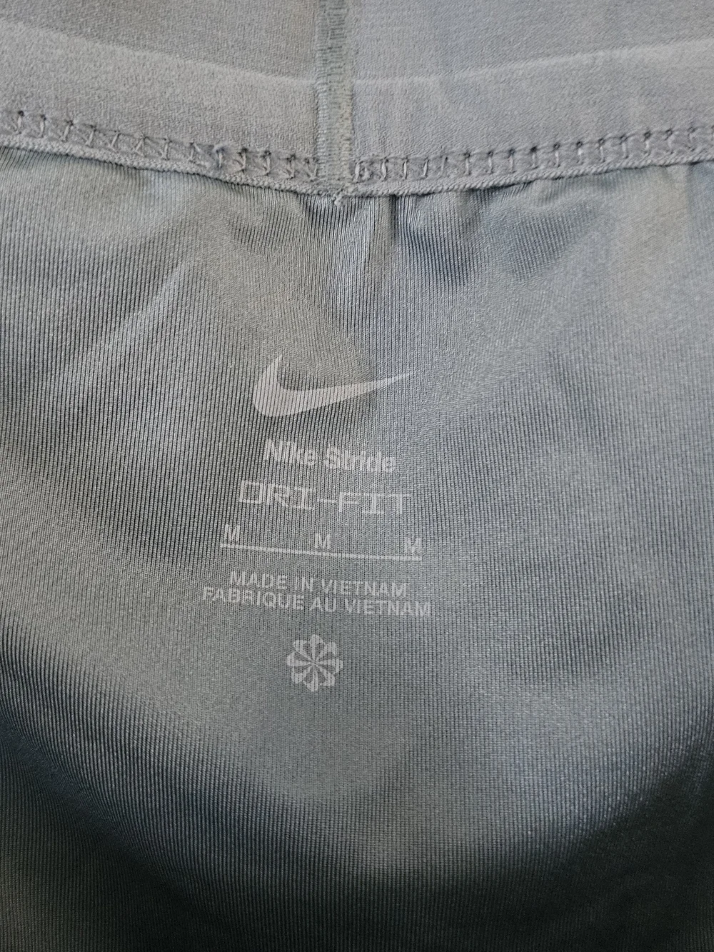 NWT Nike Stride Dri-Fit Running Shorts w/ Built-in Briefs in Mineral Slate (M)
